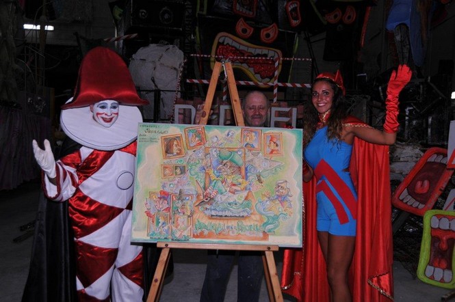 Presentati alla cittadella i bozzetti del Carnevale 2016